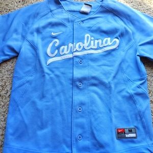 UNC Tarheels Kids Medium Baseball Jersey